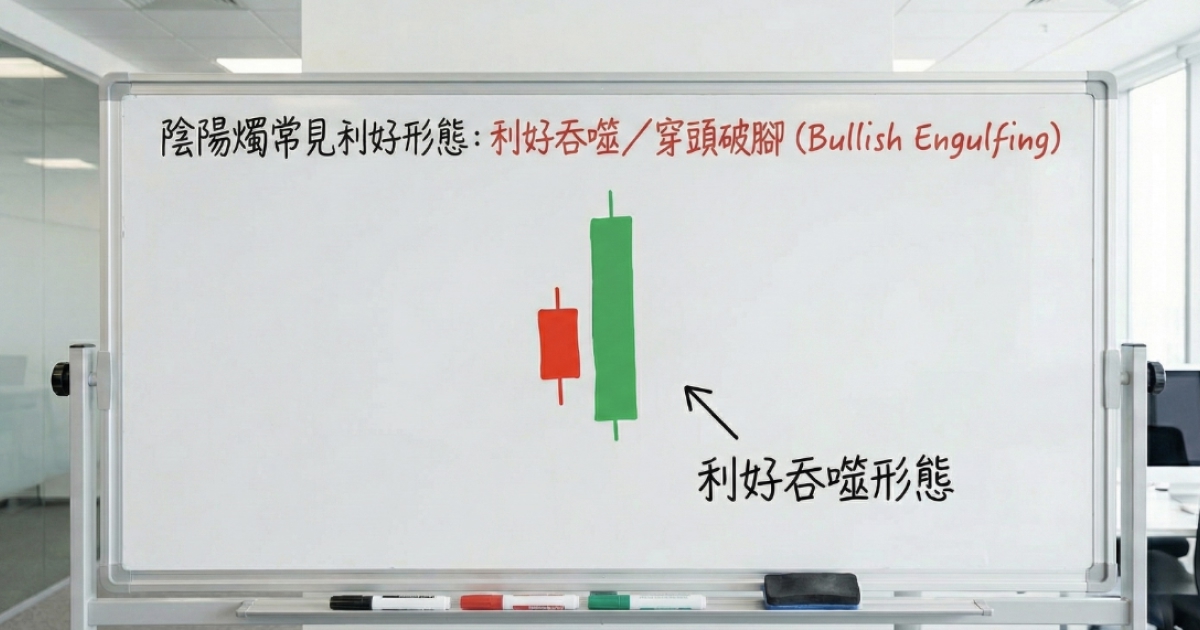 利好吞噬／穿頭破腳（Bullish Engulfing）