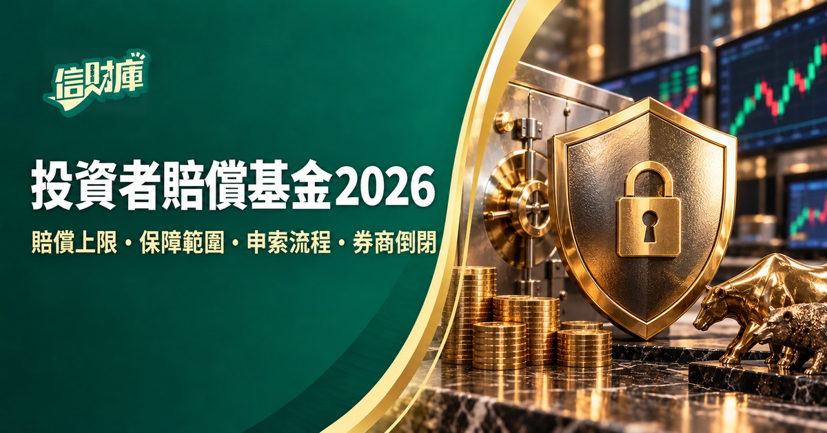 投資者賠償基金2026｜50萬賠償上限、保障範圍、申索流程與券商倒閉點算